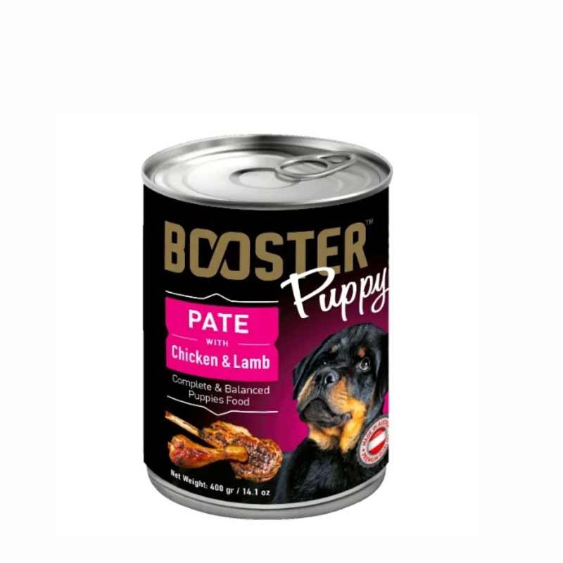 Booster puppy Pate can food 400/415