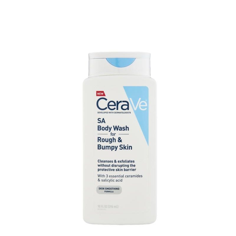 Cerave Sa Body Wash  For Rough & Bumpy 296ml