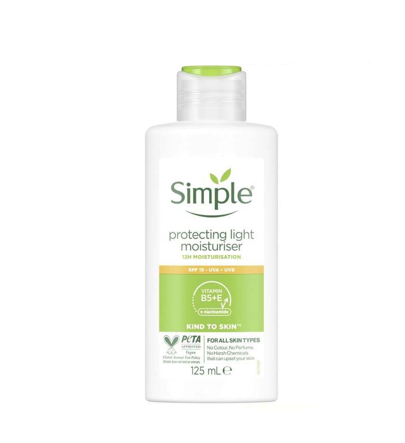 Simple Protecting Light Moisturiser 125ml Vanguard Pharmacy
