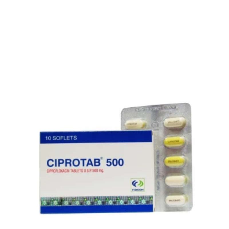 Ciprotab 500mg By 10